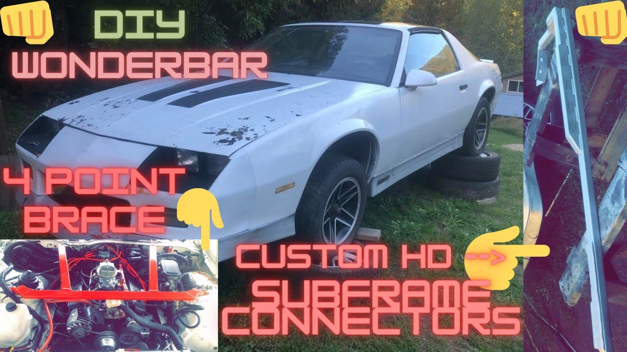 Camaro subframe upgrades & tower brace 1982 - 1992