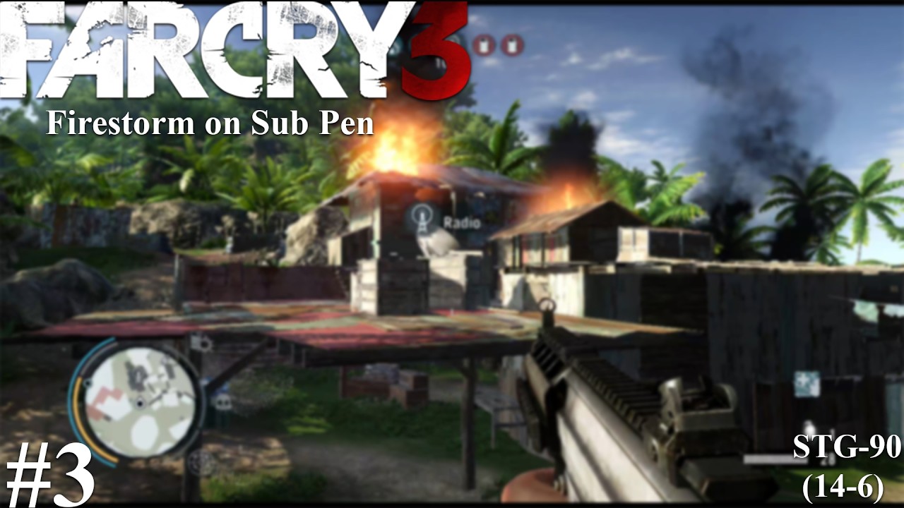 Far Cry 3 | Firestorm on Sub Pen | Xbox Series X (BC) Gameplay 3