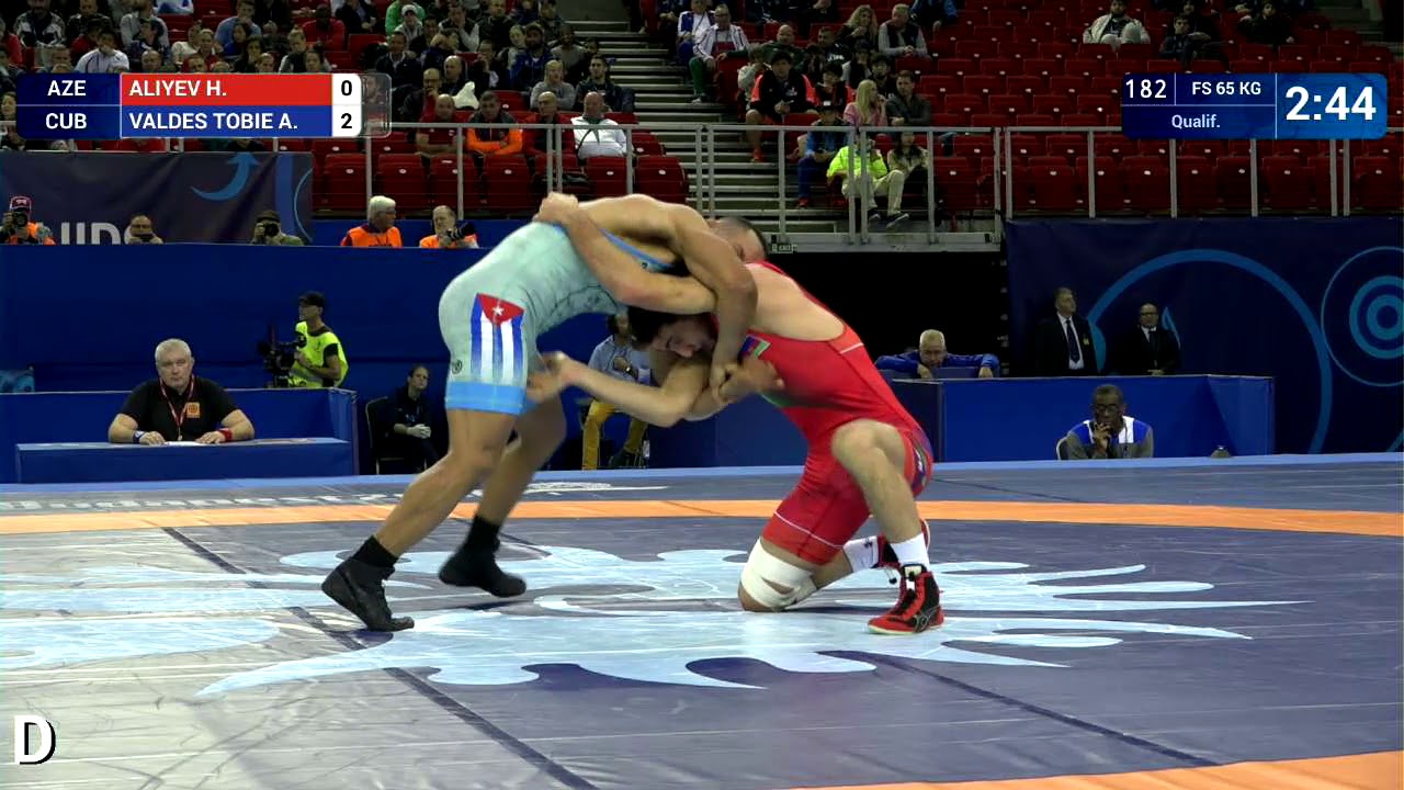 Qual. FS - 65 kg: H. ALIYEV (AZE) v. A. VALDES TOBIE (CUB)