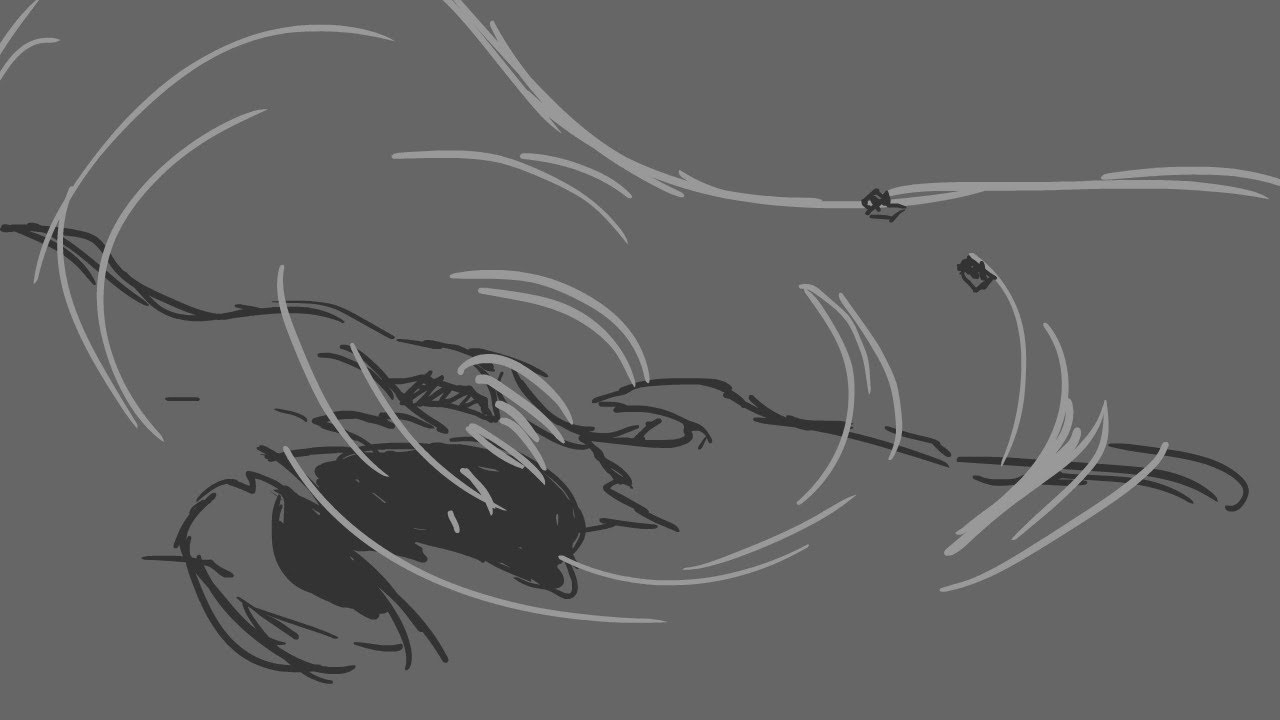 What Scylla does during Charybdis' song?