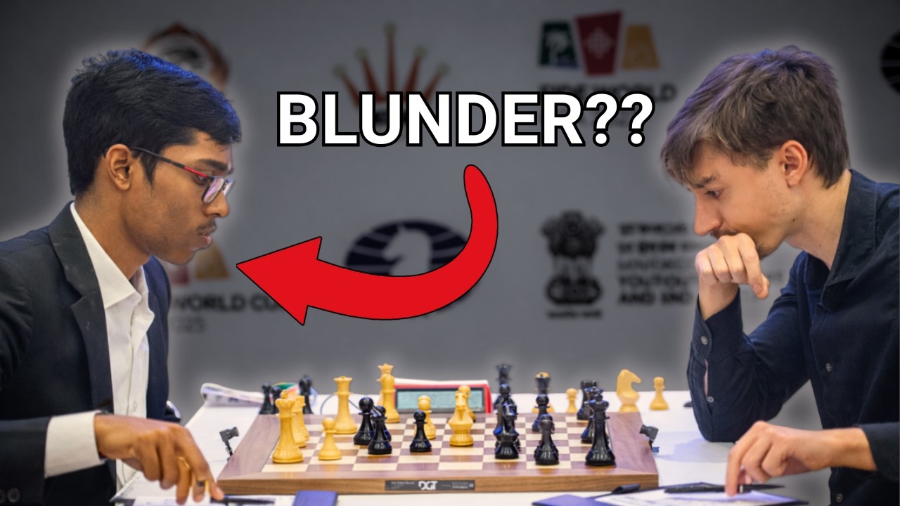 Daniil Dubov DESTROYS Praggnanandhaa in Rapid Tiebreak | Fide World Cup 2025