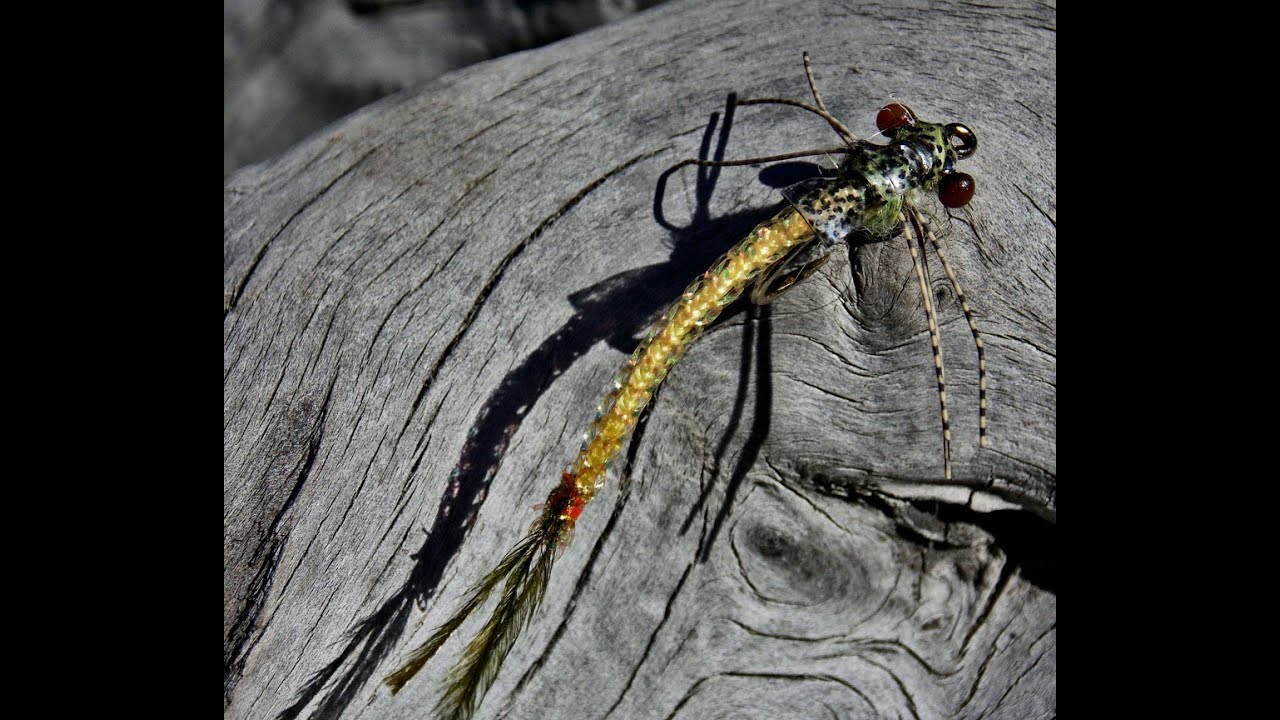 Damselfly nymph fly tying instructions by Ruben Martin
