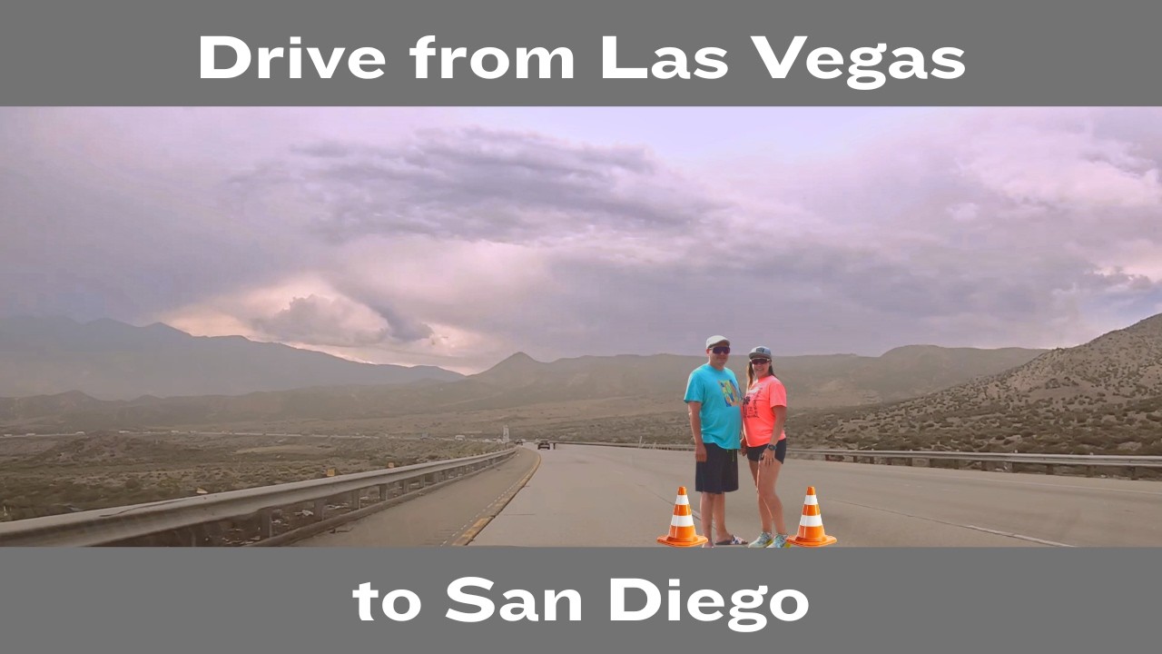 Las Vegas to San Diego Road Trip | Relaxing Real-Time Drive Through the Mojave