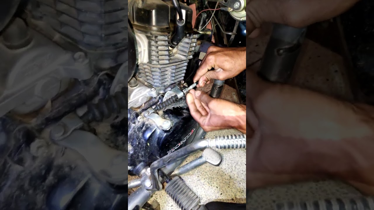 Easy way to tighten the clutch #youtubeshorts #bikeshorts #shorts #short #clutch