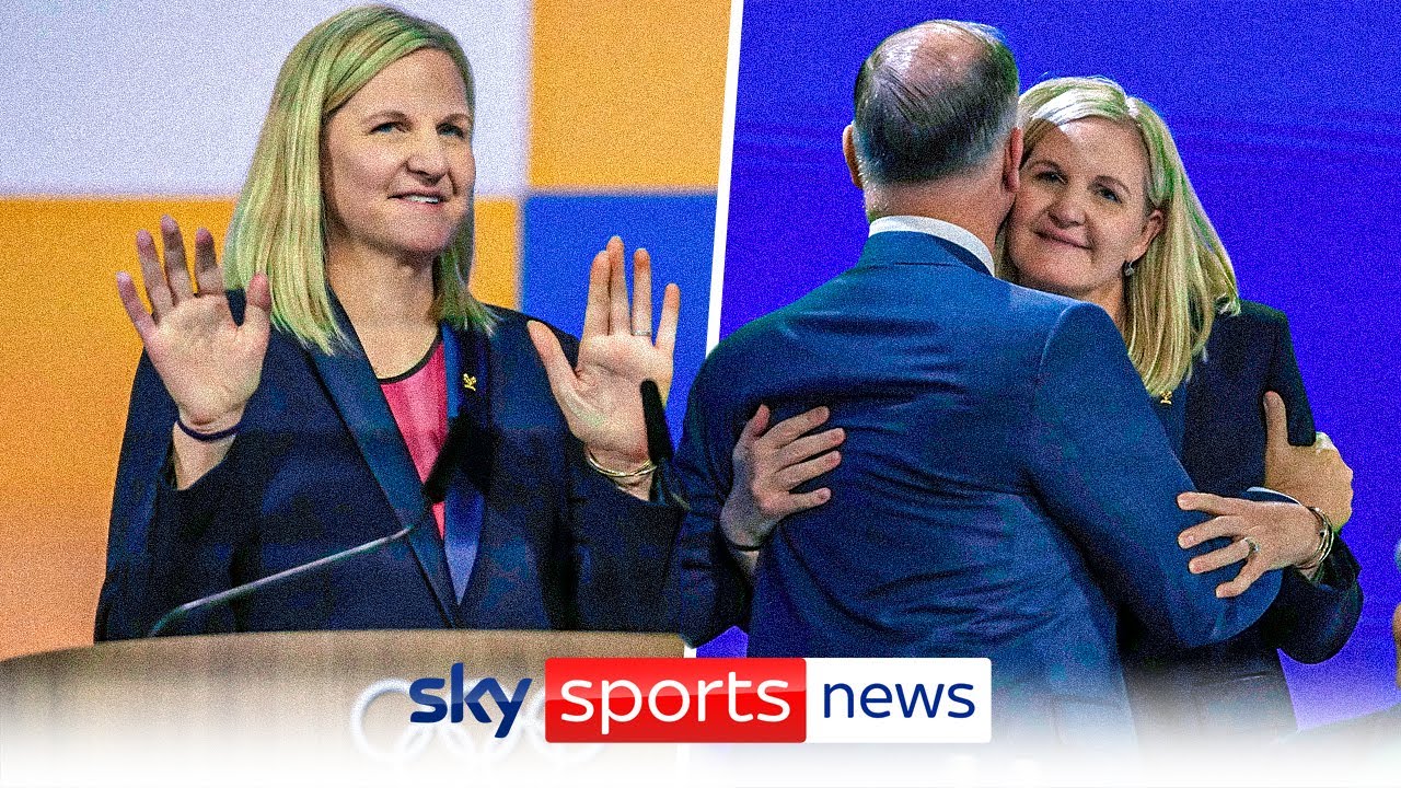 Kirsty Coventry elected first-ever female IOC president as Seb Coe is beaten