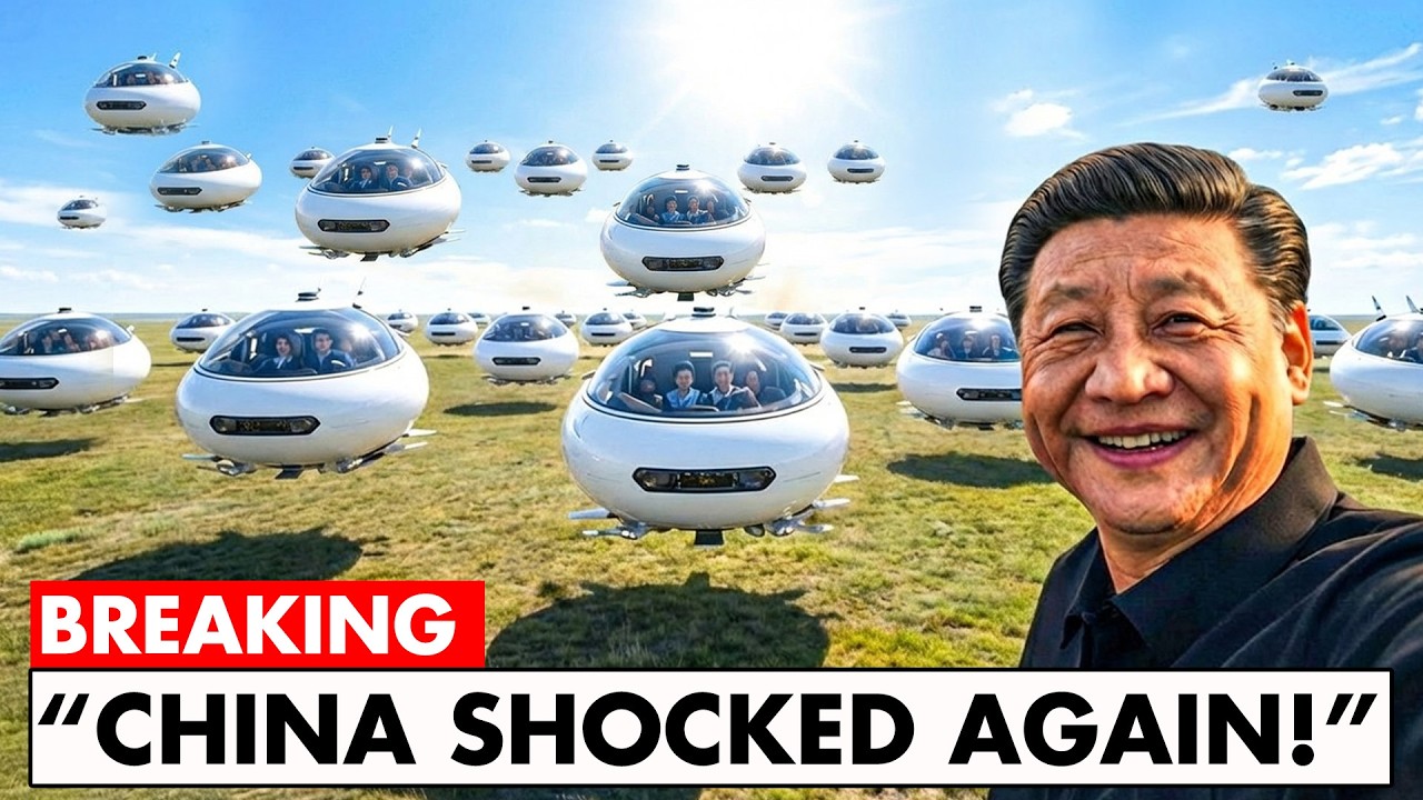 China Just Launched The World's First Car With Wings SHOCKING The US