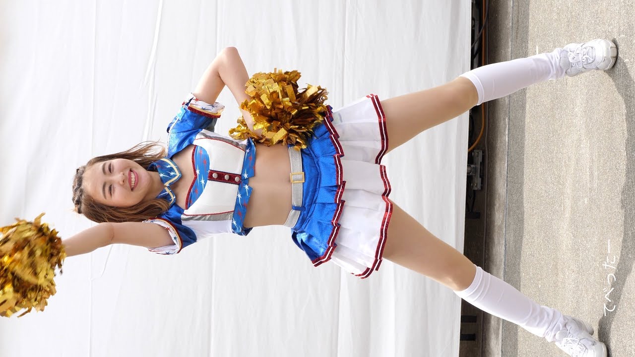≪4k≫ 2019.7.20.ファイターズガール.渡邊 姫琳(わたなべ きりん).札幌ドームテラス.