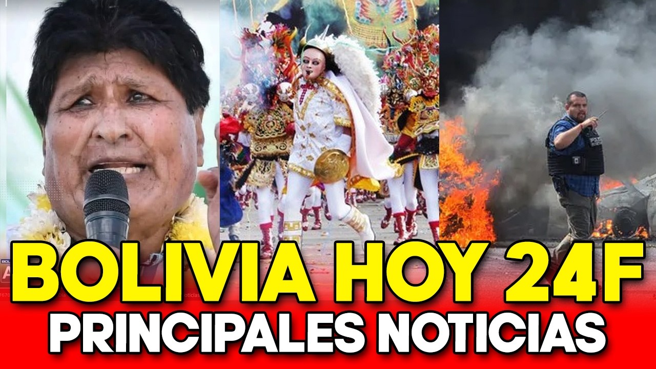 Noticias de Bolivia: Aparece Evo Morales - Ordenan detenci&oacute;n de Achacollo - Encuestas nacionales