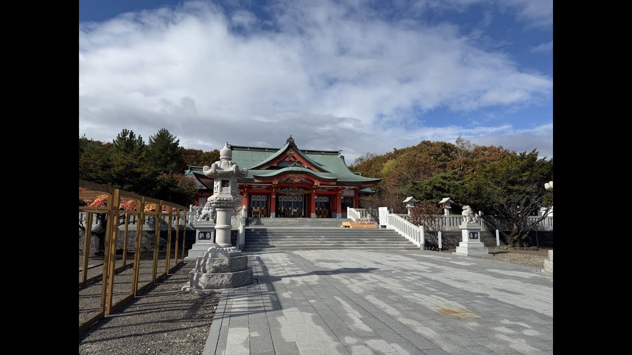 【ライブカメラ】樽前山神社（北海道苫小牧市）｜現在の天気・参道・境内の様子を24時間配信中