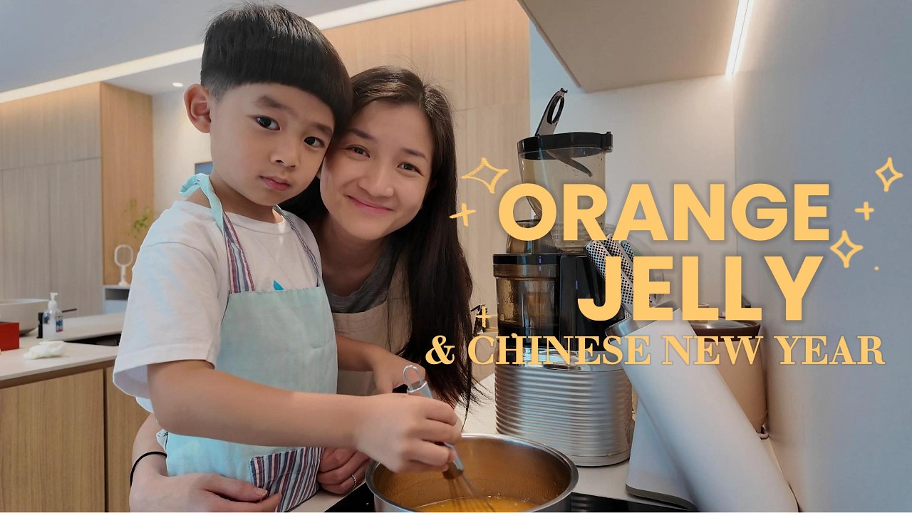 Archie's Kitchen | Orange Jelly for CNY!
