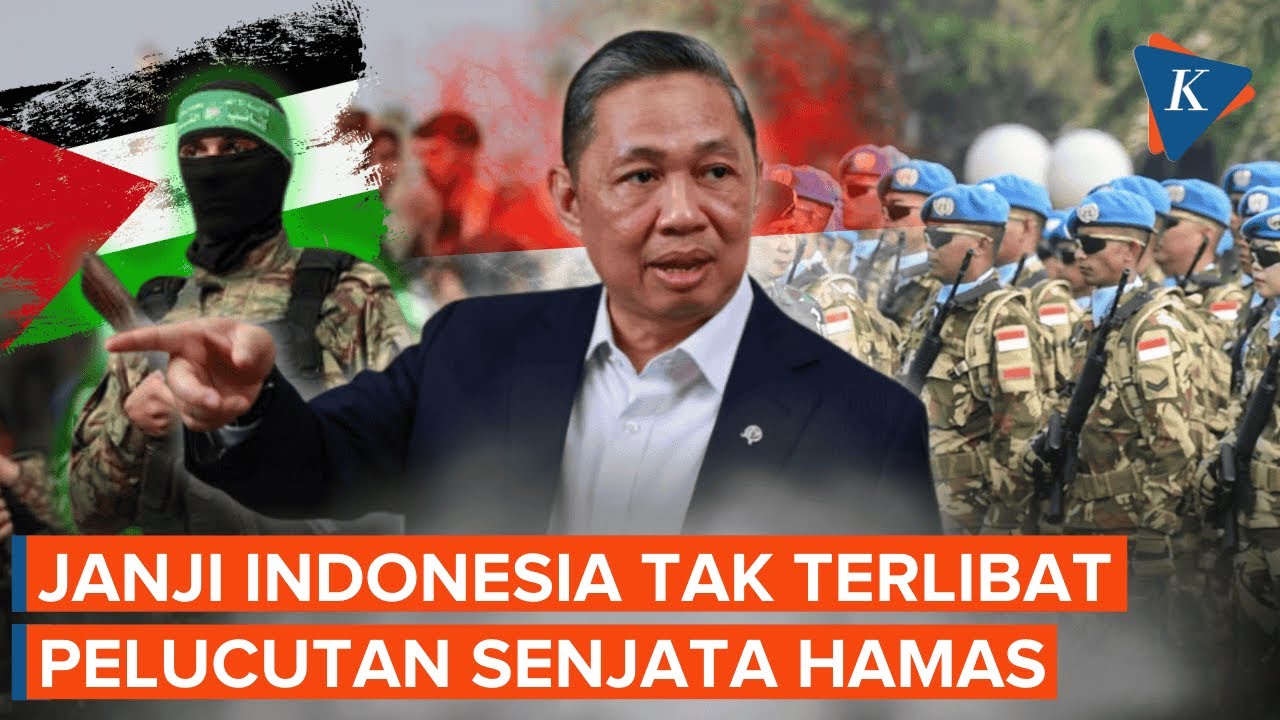 Respons Kemlu dan Kemhan soal Isu TNI Lucuti Senjata Hamas, Benarkah?