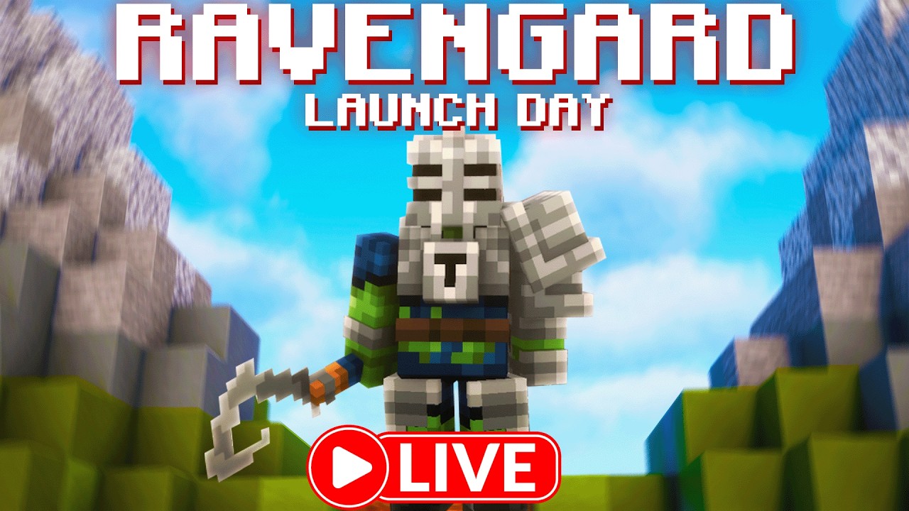 RAVENGARD LAUNCH DAY 🔴 RANK 1 SQUAD POV 🔴 LIVE