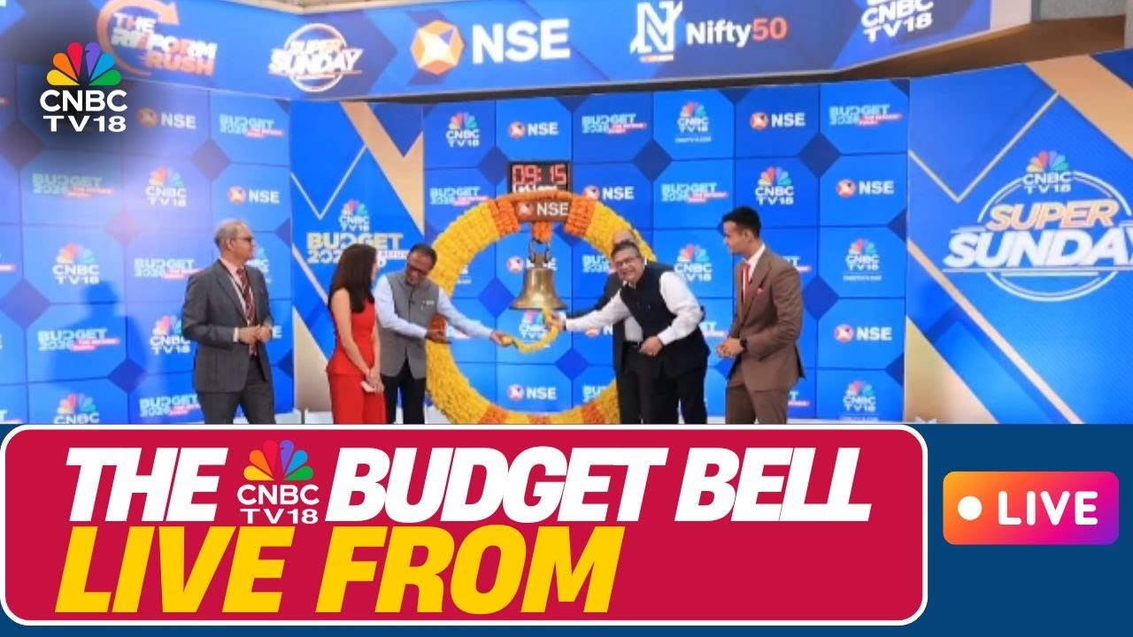 Union Budget 2026 LIVE | Opening Bell Live From NSE | Market Masters | D-Street Outlook | N18L