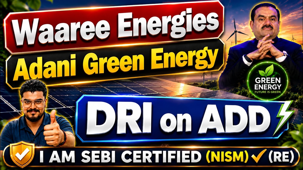 बड़ी खबर | Waaree Energies Share News | Adani Green Energy Stock Latest News | Waaree | Adani Green