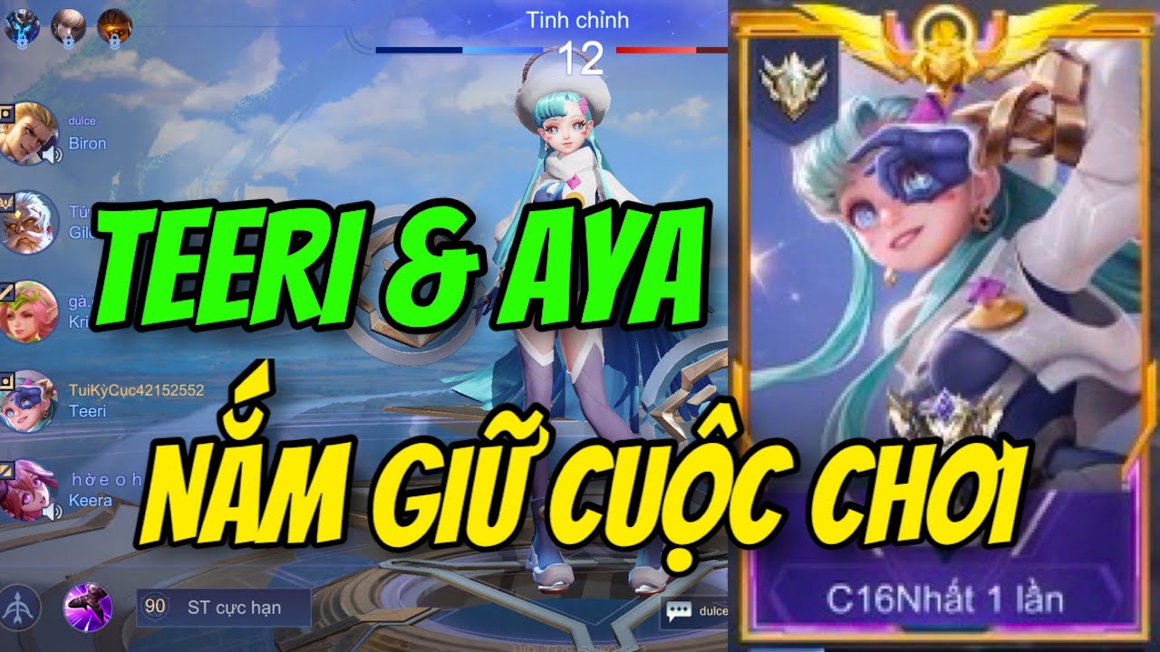 LEO CHIẾN TƯỚNG CÙNG TEERI | LẠI LÀ CẶP ĐÔI TEERI & AYA