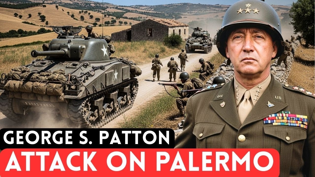 Fall Asleep To | The Complete History of Patton's Dash to Palermo | WW2 Relaxing War Documentary