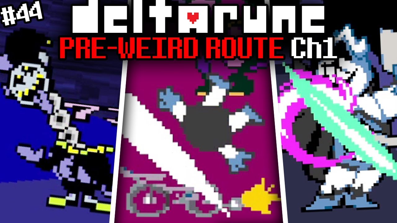 COMPLETAMOS el CAPÍTULO 1 DERROTANDO a TODOS | Deltarune PRE-WEIRD ROUTE Ch1