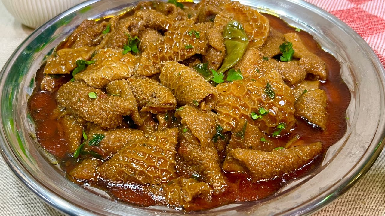 Ojri Ka Salan Recipe | Easy Way to Make Ojri | Ojri Recipe | Goat Intestine Recipe