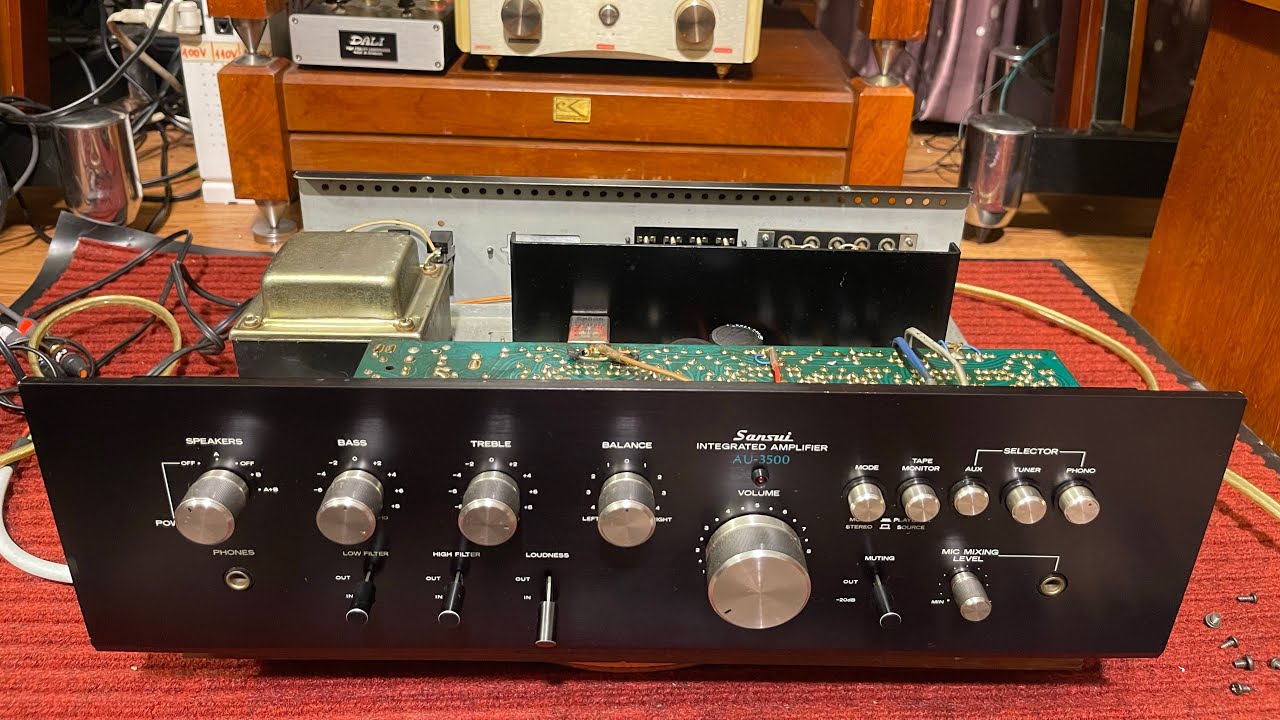 Ampli Sansui AU-3500_Chiếc Ampli uy lực thách thức mọi đôi loa loa loa cổ❌ĐÃ BÁN❌