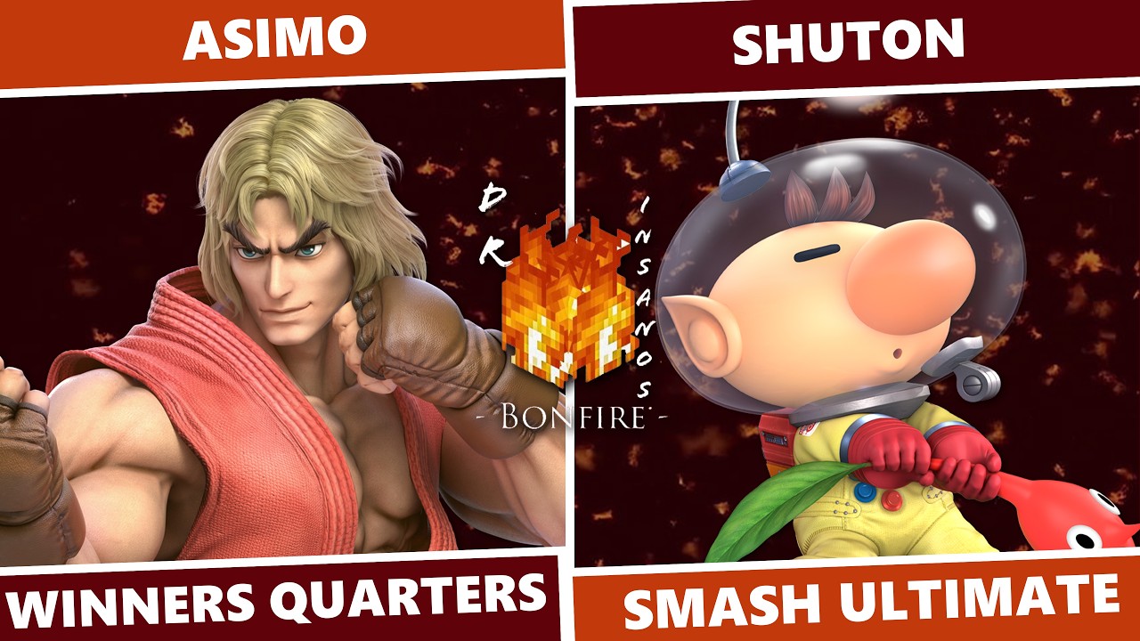 Dr. Insano's Bonfire 3: Winners Quarters - Asimo (Ken) Vs. Shuton (Olimar) SSBU