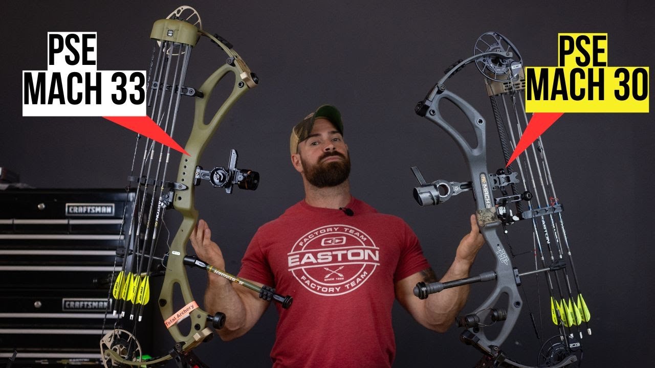 Bow Wars: PSE Mach 30 vs Mach 33 Bow Review | Bow Of The Year Battle