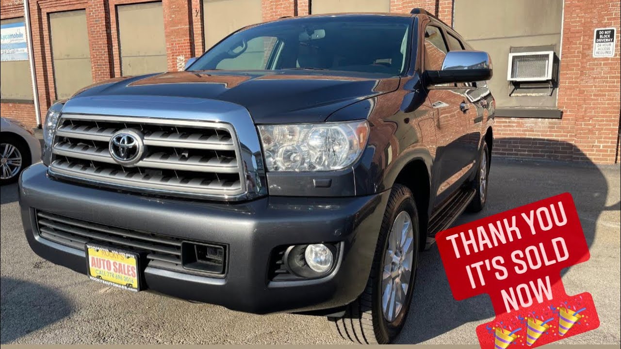 2012 Toyota Sequoia Platinum Edition 5.7L V8 4X4. Review & Test-Drive #toyotasequoia #sequoia