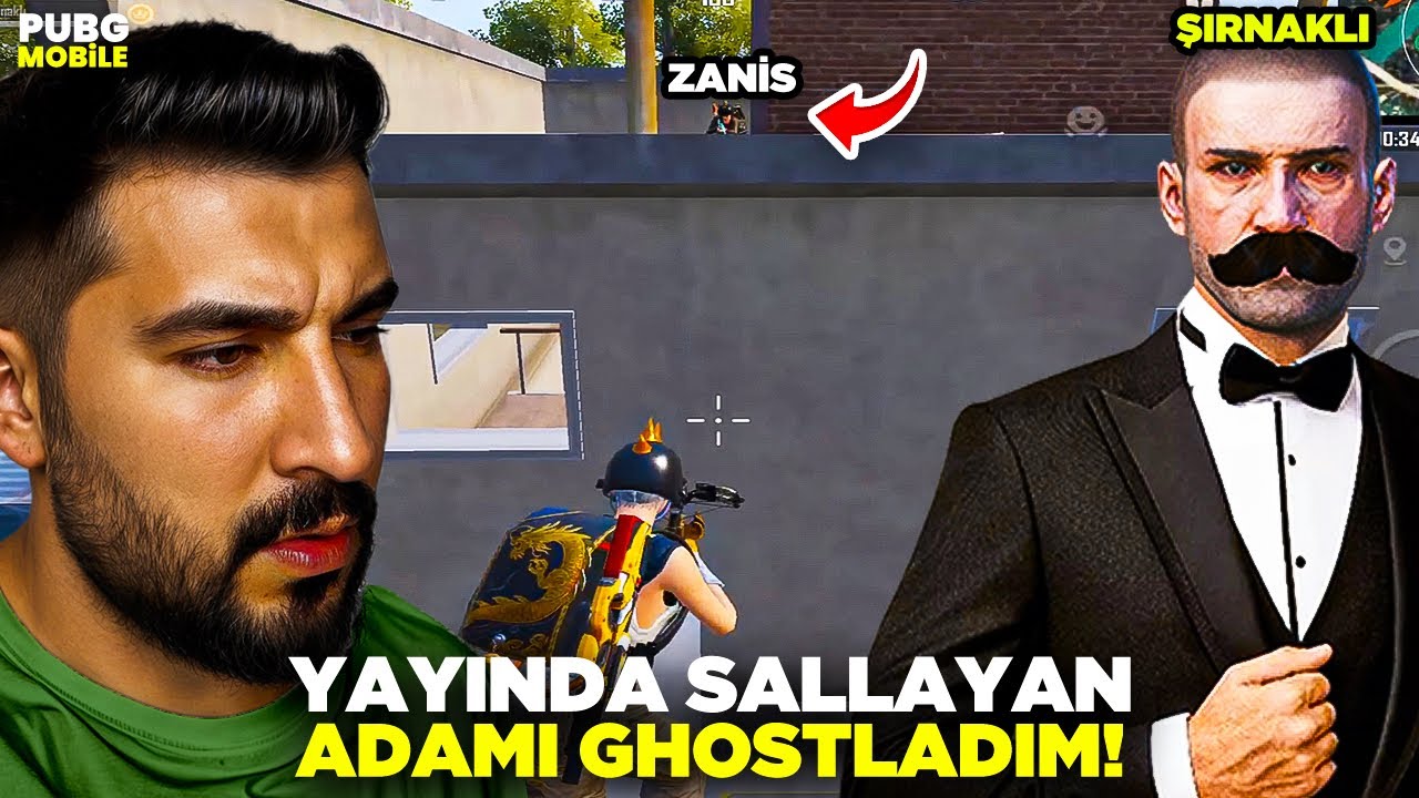 YAYIN DA BANA SALAYAN ADAMI GHOSTLADIM ÇILDIRDI (YAYINI KAPATI)😳