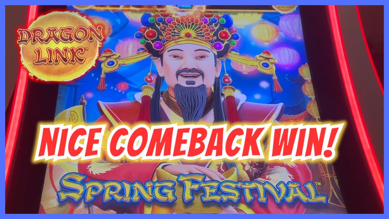 🌟BIG BONUS FOR THE WIN!🍀 Dragon Link-Spring Festival and Midnight Express Slots in Las Vegas!
