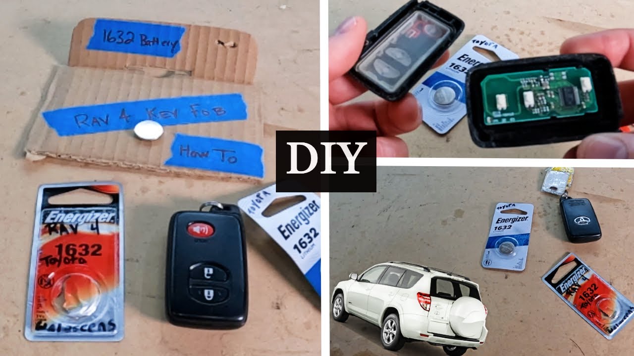 How to - Toyota RAV4 Key Fob Battery Replacement (2008 - 2012) - DIY