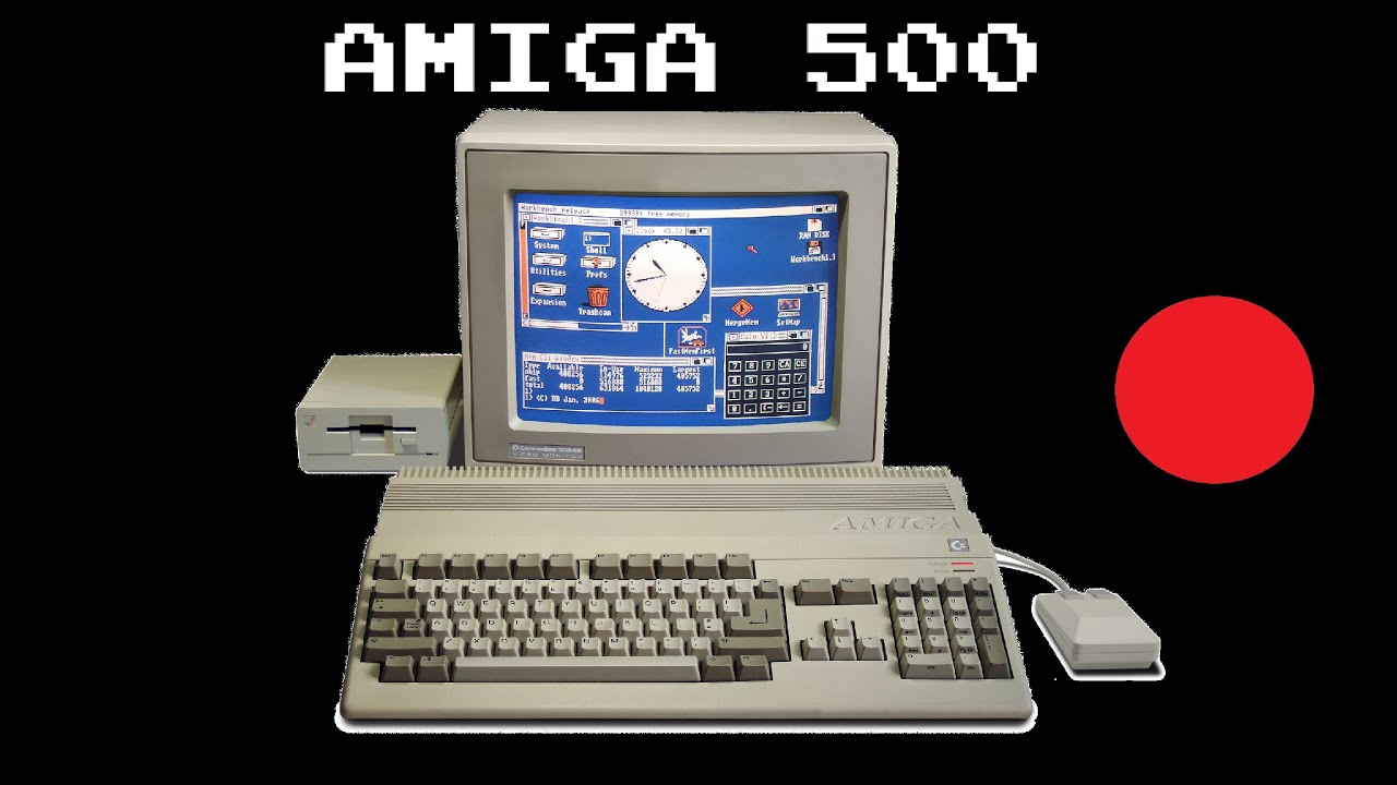 Amiga 500: dyskietkogranie i gadanie