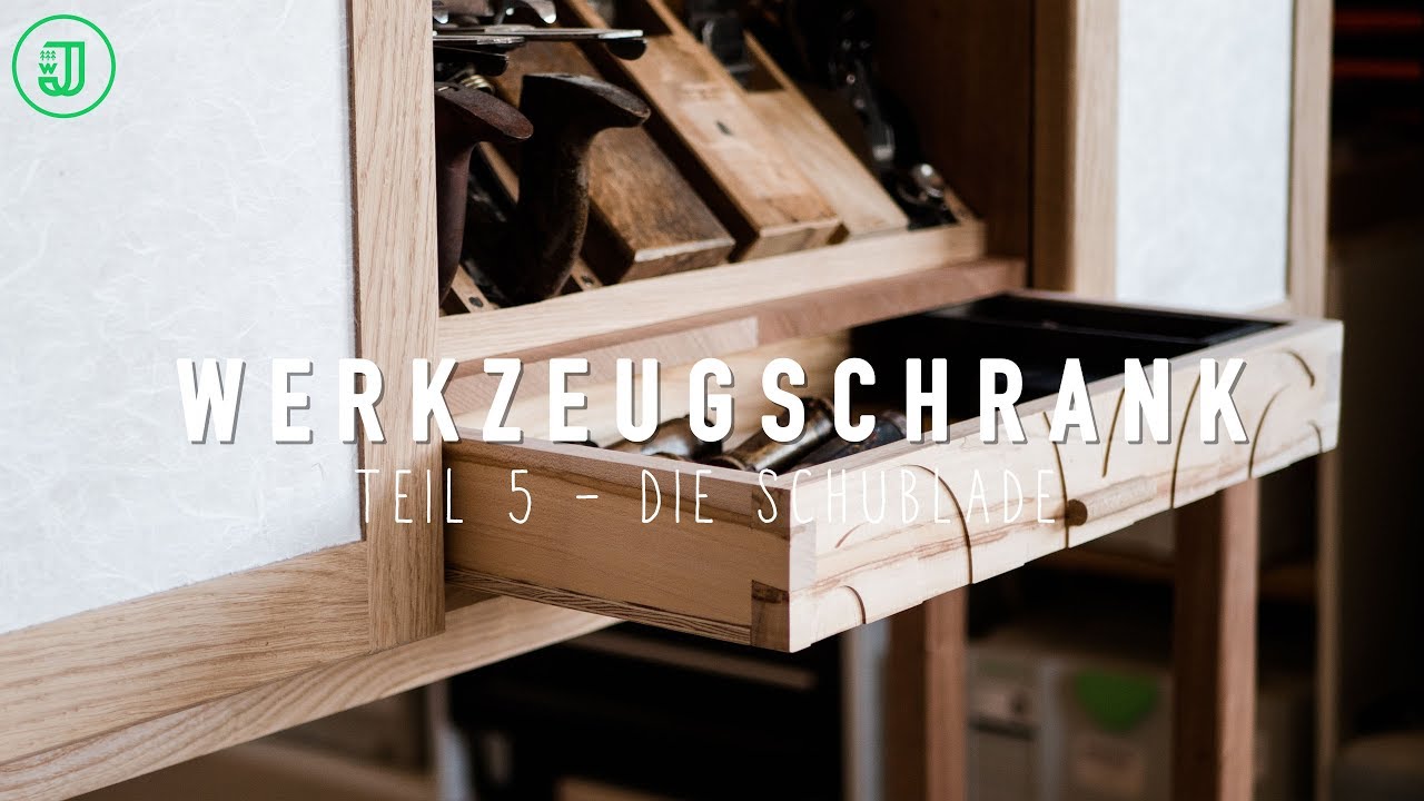 Werkzeugschrank selber bauen: Die Schublade | Jonas Winkler