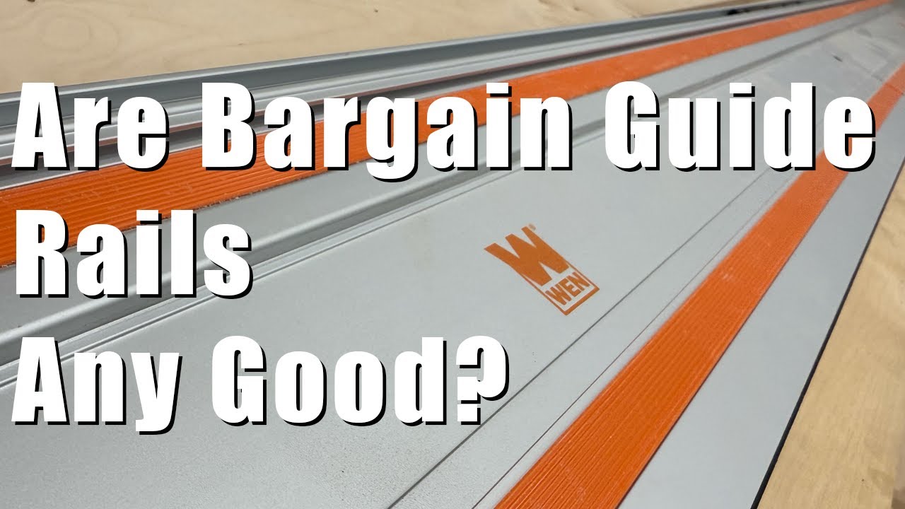 Trying out a Bargain-Priced Track Saw Guide Rail from WEN (Amazon)