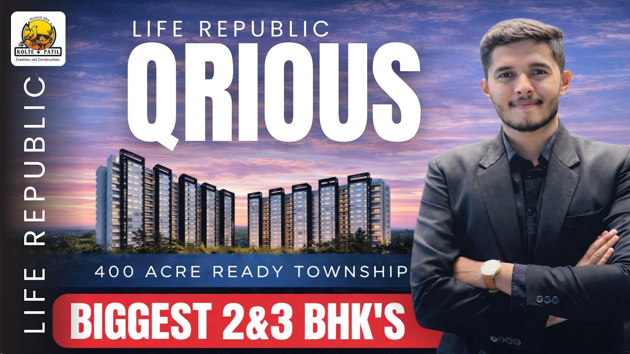 QRIOUS Cluster Review of Life Republic Township by Kolte Patil in Marunji 