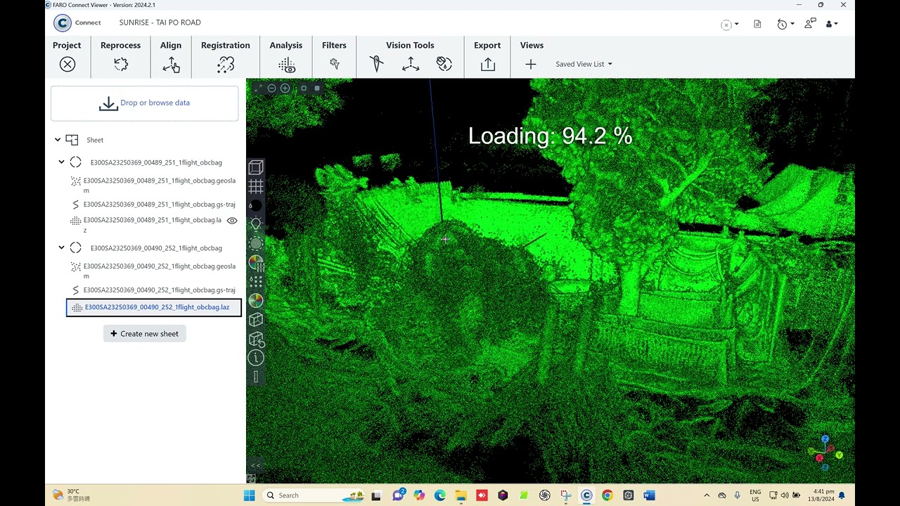 Model Alignment and Merging with FARO Connect — Flyability Elios 3