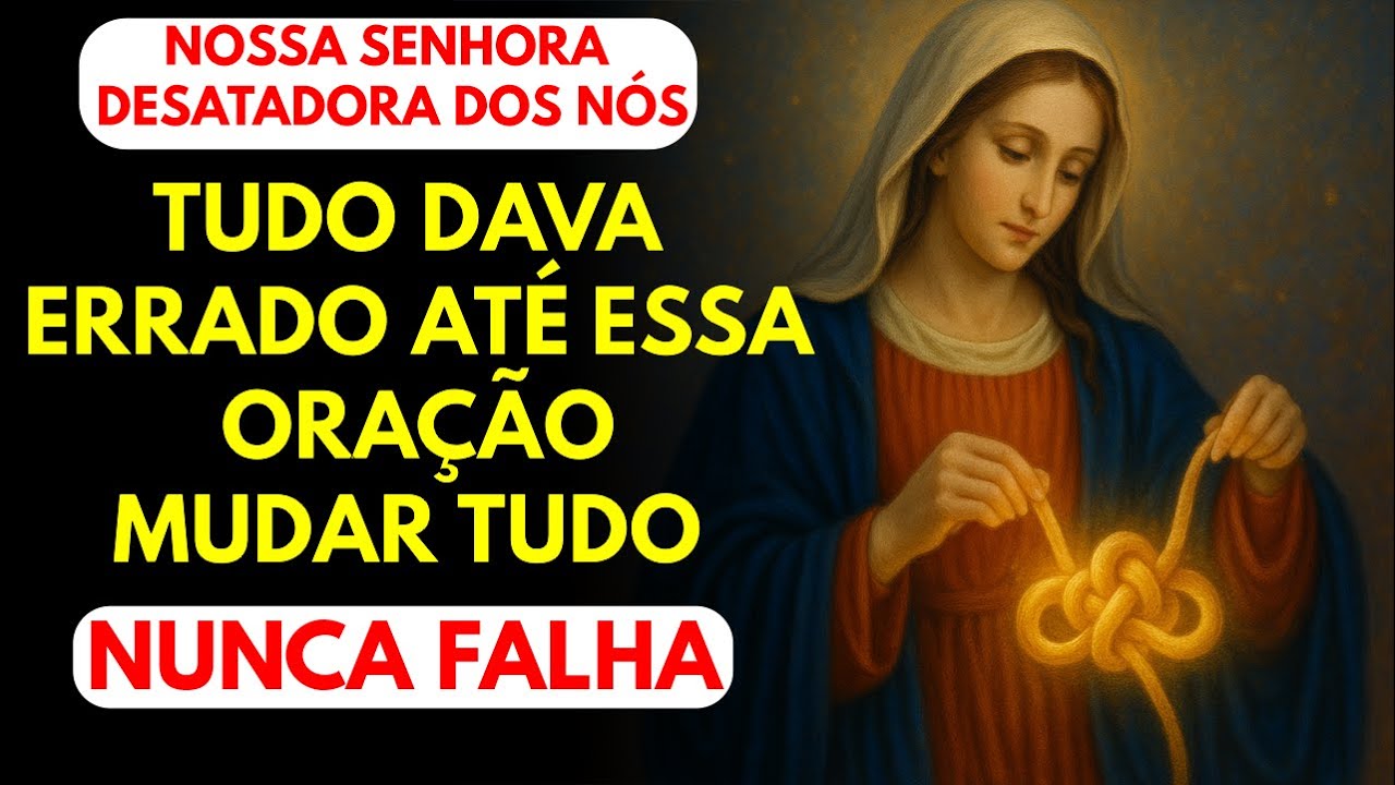 Nossa Senhora Desatadora dos Nós: Ela Vai Quebrar Toda Trava da Sua Vida! 🙏✨
