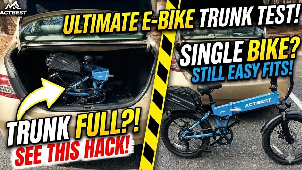 Stop Buying Bike Racks! Do THIS Instead. #ebike #foldingbike #cycle #hacks