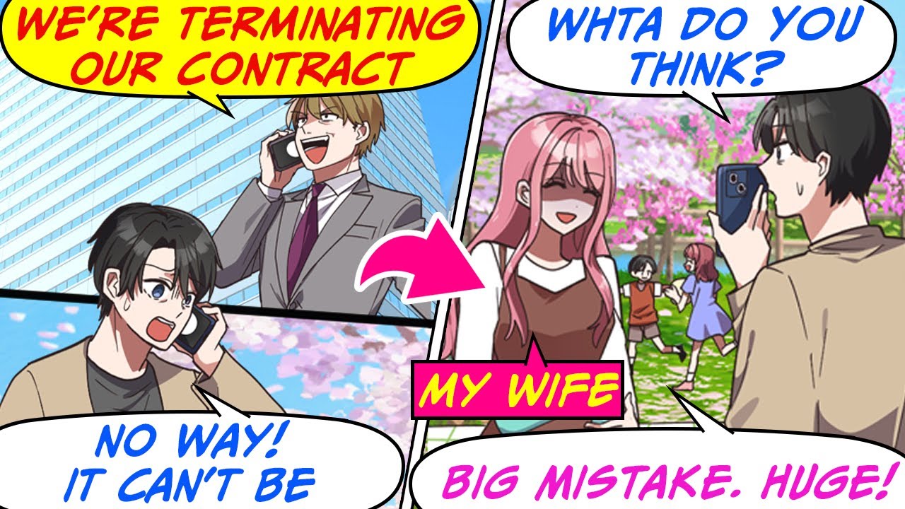 [Manga Dub] Manager cancelled our contract by CEO order, but the CEO is My Wife...!? [RomCom]
