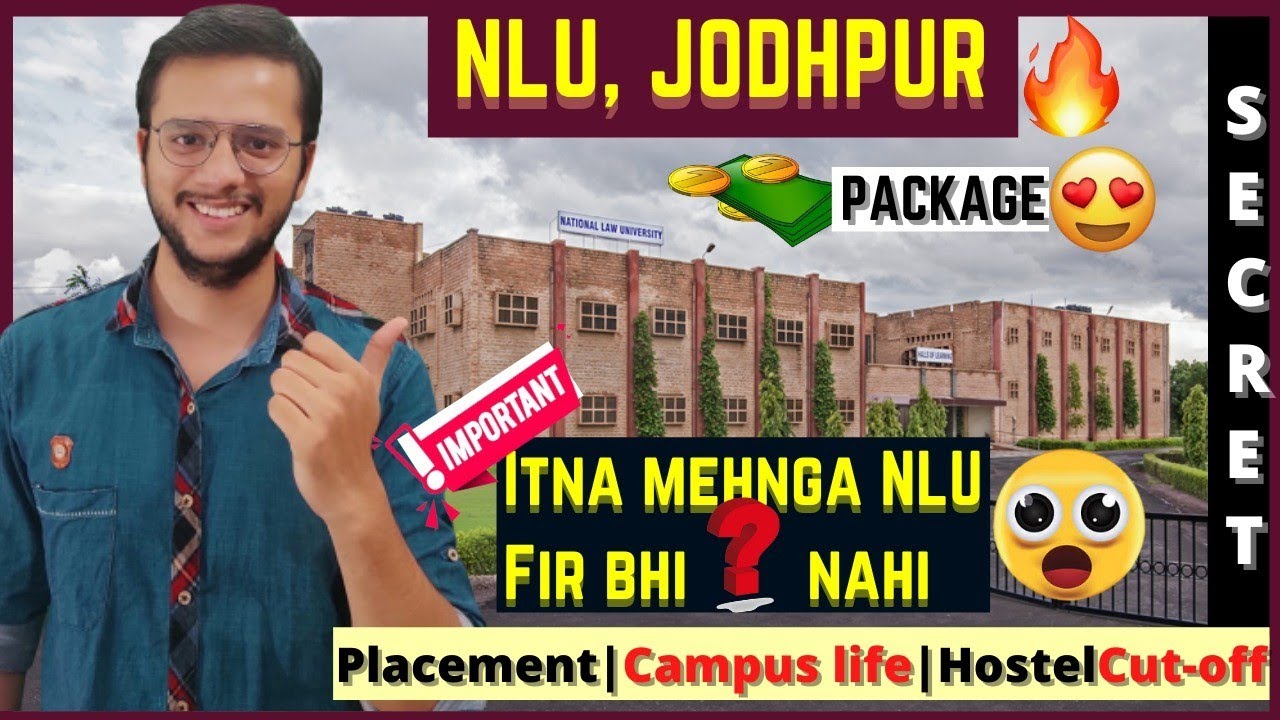 NLUJ | NLU Jodhpur Honest Review |National Law University Jodhpur |NLU Jodhpur Campus #collegereview