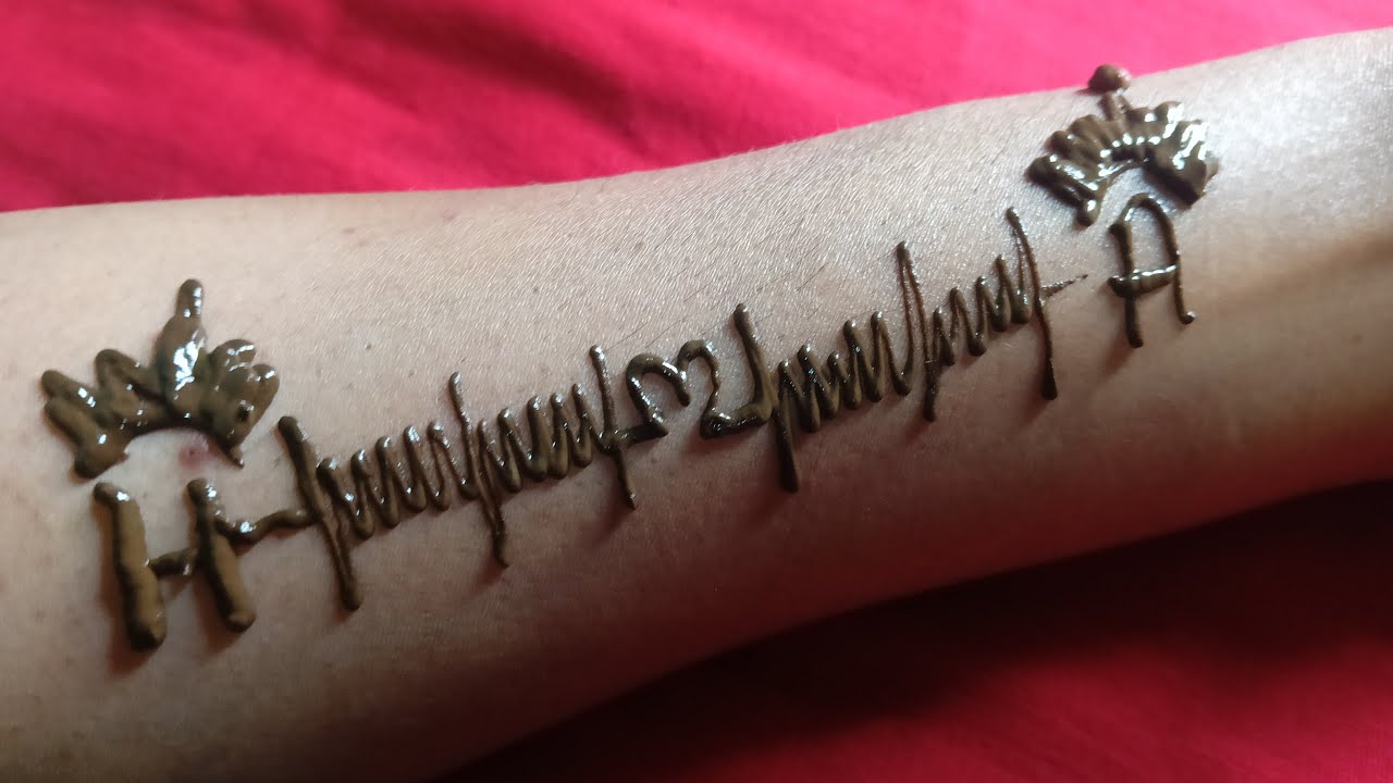 heart touching tattoo mehndi design 💗💗