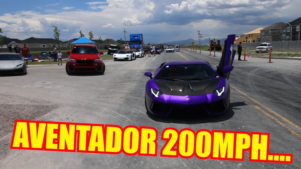 Testing the TOP SPEED of my Lamborghini Aventador!
