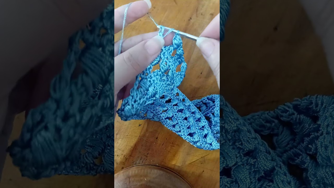 📌 Como eu faço o ponto golw desse vestido lindo. 