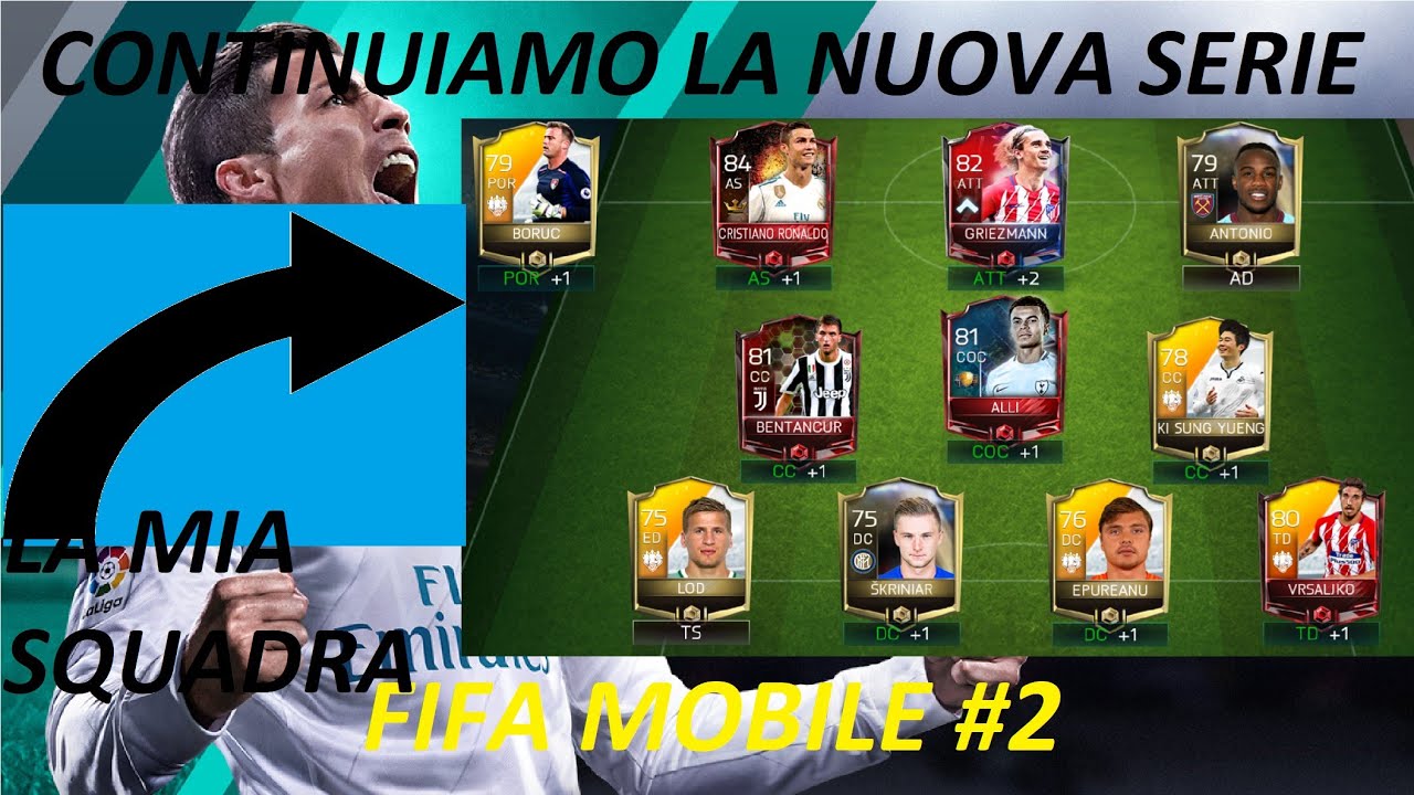 Continuiamo la nuova serie:Fifa Mobile #2