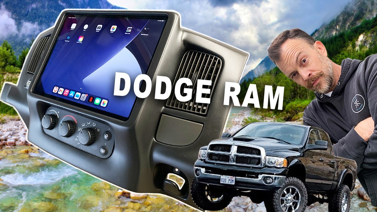 HUGE iPAD in a Dodge Ram!
