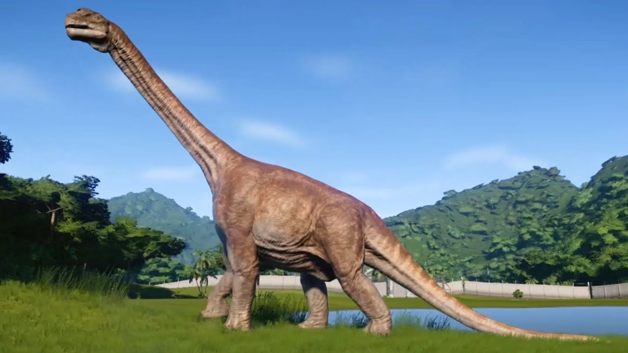 Jurassic World Evolution - Camarasaurus Gameplay (PS4 HD) [1080p60FPS]