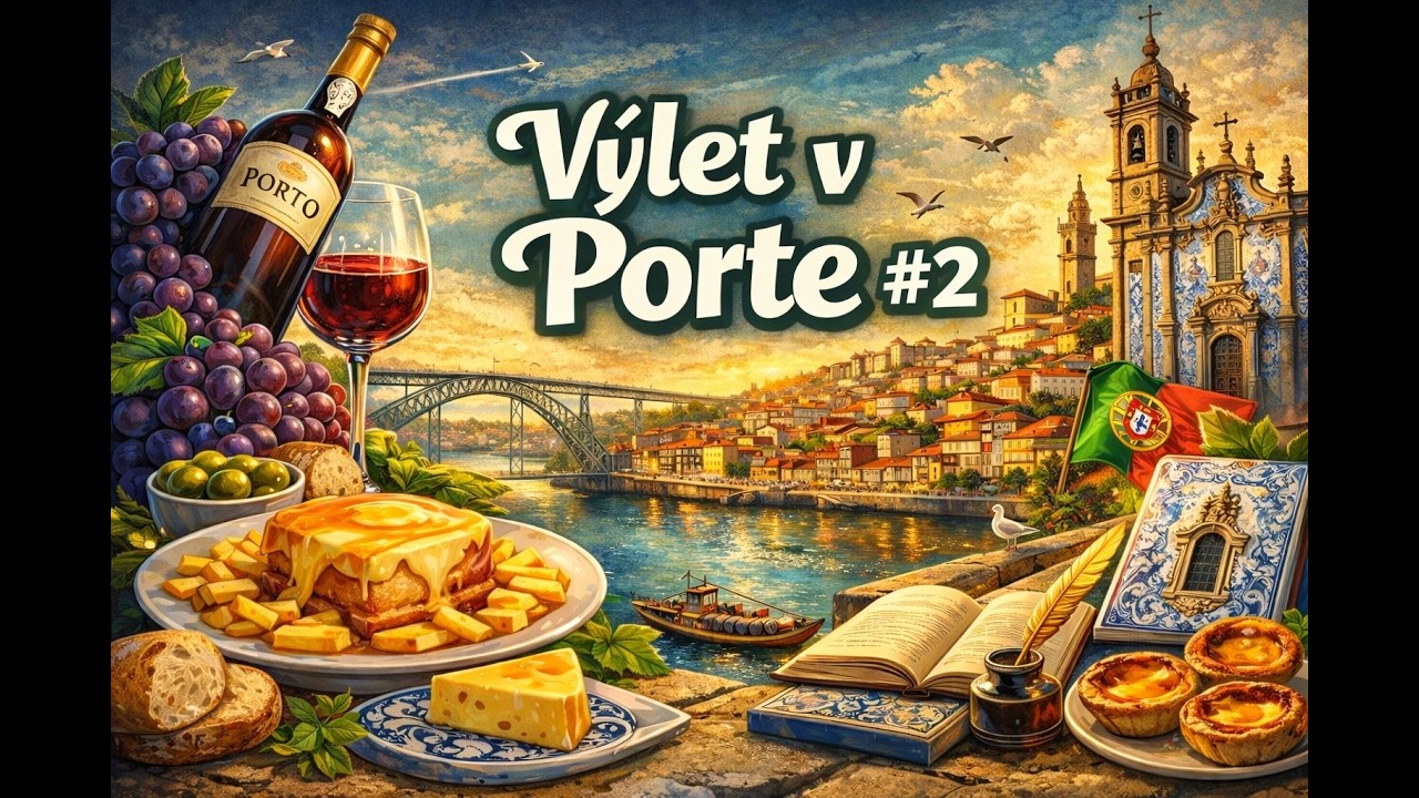 #8 |Portugalsko| Výlet v Porte 2/2 - Mesto a ochutnávka vín