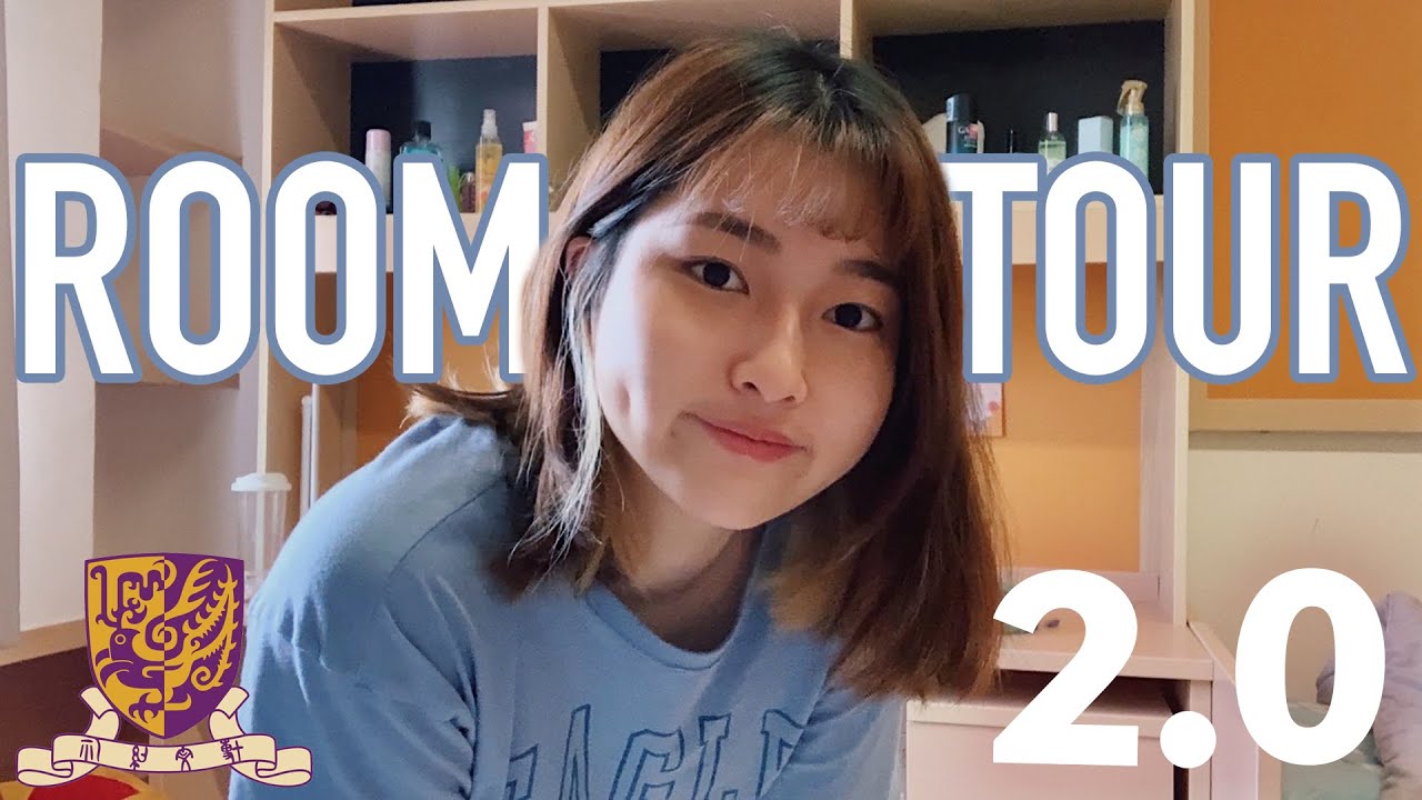 中大宿舍 Room Tour 2.0 🏠🎓✨｜一個人住雙人房 @ CUHK 😳
