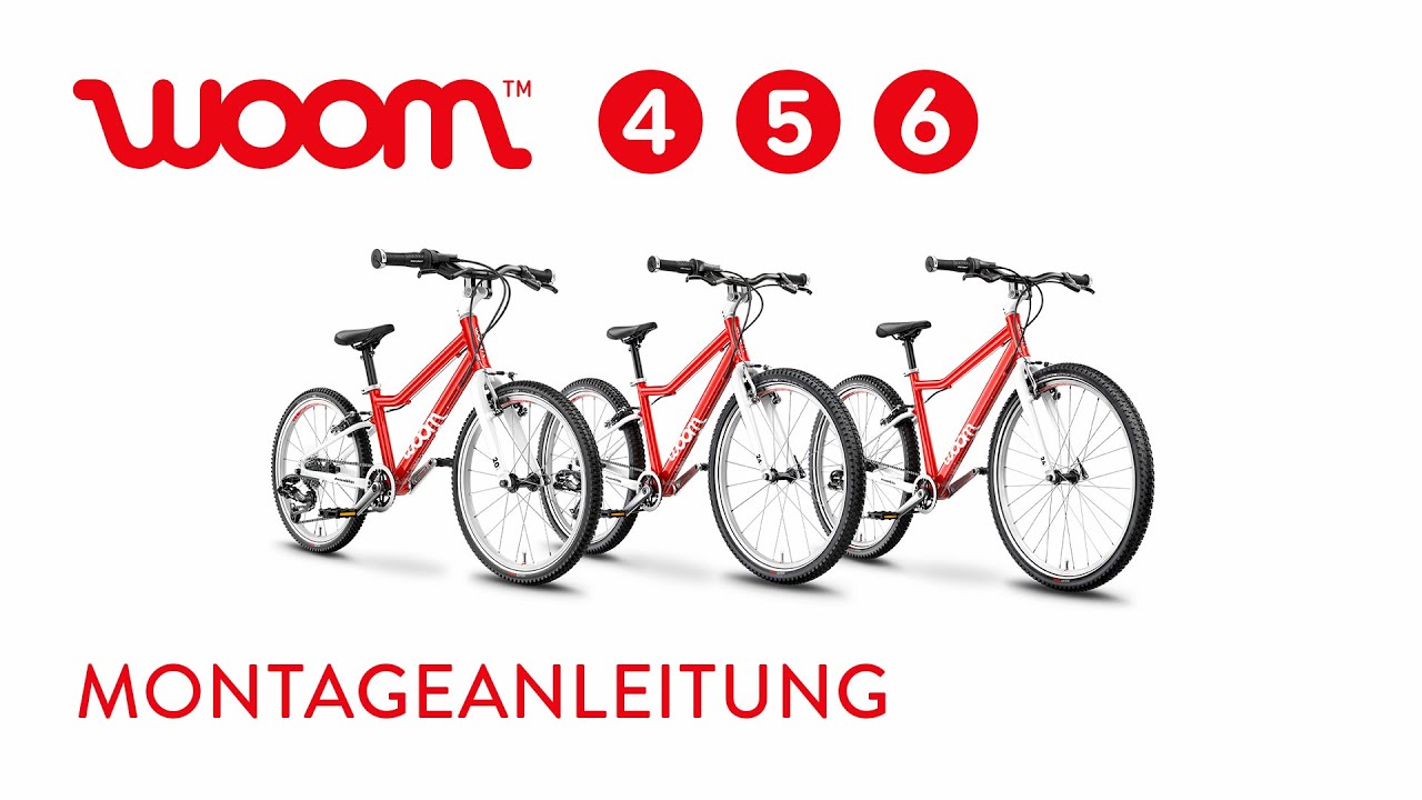 Montageanleitung 🧰 für Räder woom 4, 5 und 6 | woom bikes