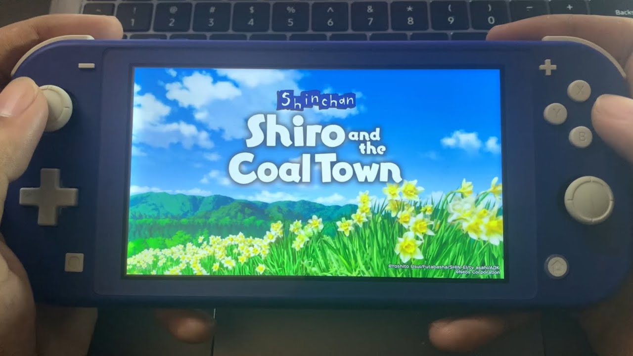 Shinchan: Shiro and the Coal Town Gameplay on Nintendo Switch lite