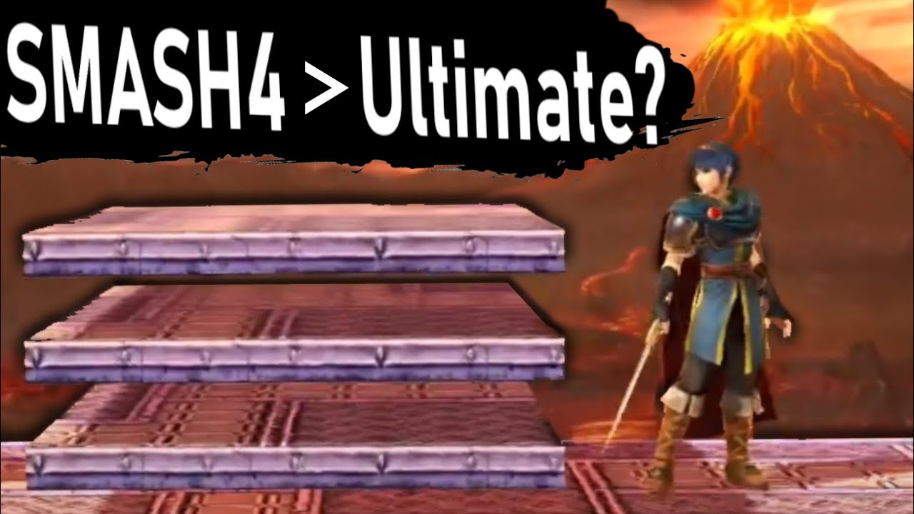 Smash 4 vs. Smash Ultimate (Stage Builder)