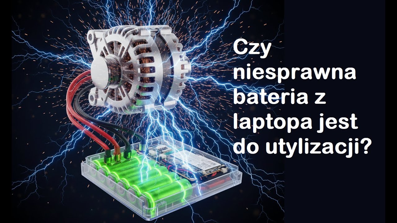 Czy zużyta bateria z laptopa powinna trafić do odpadów? Czy ma w sobie jakąś moc?